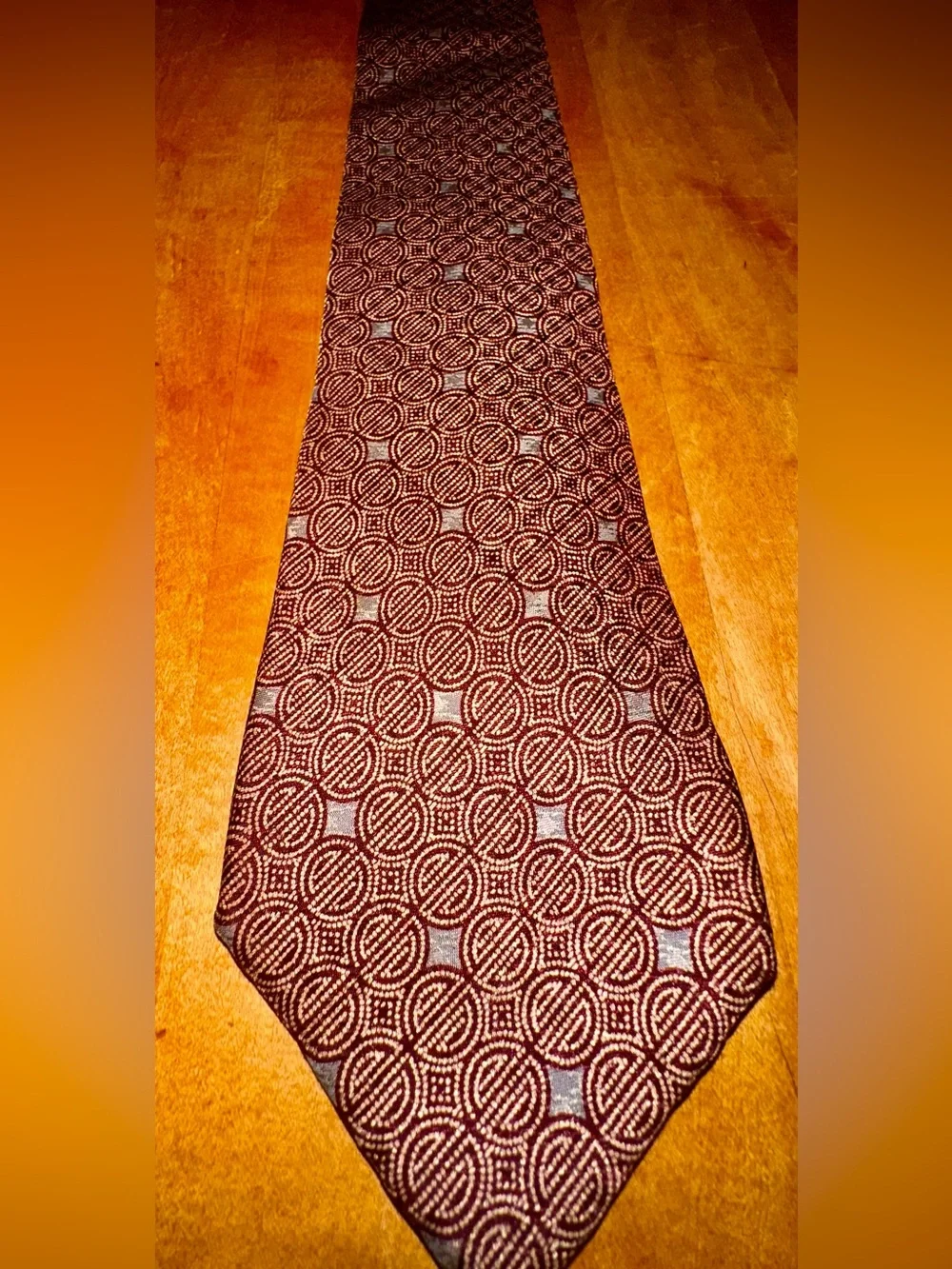 Valentino silk tie
